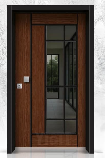 YC 111 Villa Kapısı - Uzman Çelik Kapı Isparta