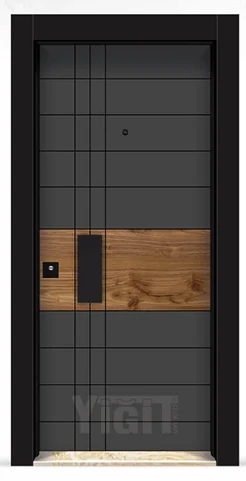 YC 125 Villa Kapısı - Uzman Çelik Kapı Isparta