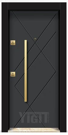 YC 186 Güvenlik Kapısı - Sac Panel Seri | Uzman Çelik Kapı Isparta