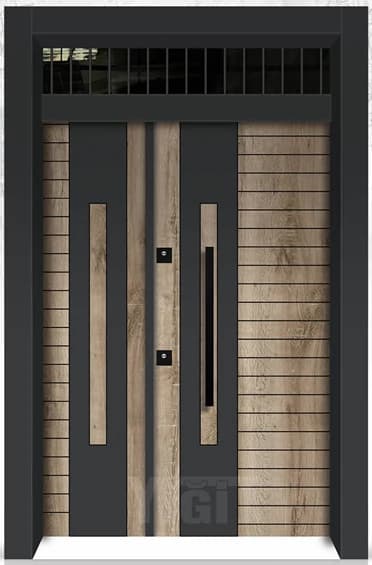 YC 237 Apartman Kapısı - Uzman Çelik Kapı Isparta