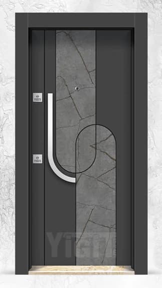 YC 50 Apartman Kapısı - Elit Laminoks Seri | Uzman Çelik Kapı Isparta
