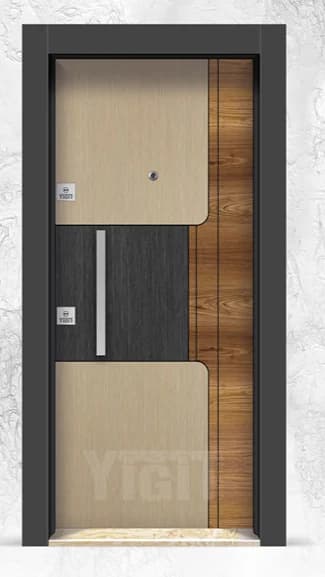 YC 60 Apartman Kapısı - Elit Laminoks Seri | Uzman Çelik Kapı Isparta