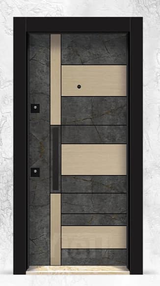 YC 64 Apartman Kapısı - Uzman Çelik Kapı Isparta