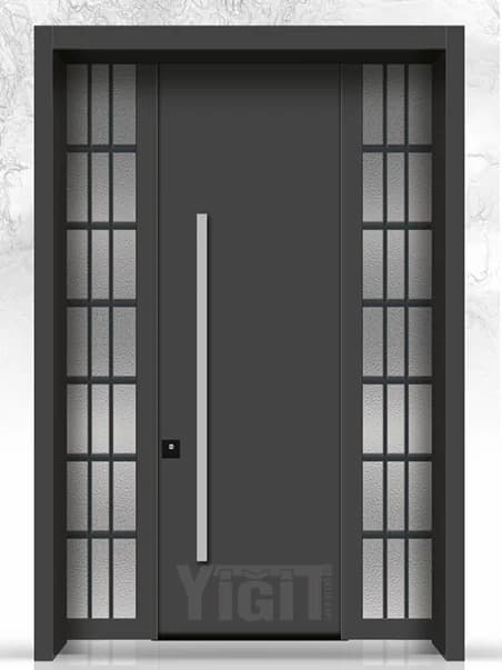 YC 82 Villa Kapısı - Lüks Kompozit Özel Üretim Modeller | Uzman Çelik Kapı Isparta