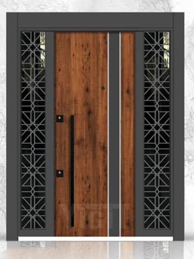 YC 86 Villa Kapısı - Uzman Çelik Kapı Isparta